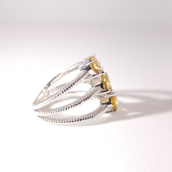 Marialite Spray Ring Size 6 - Picture 3 of 11